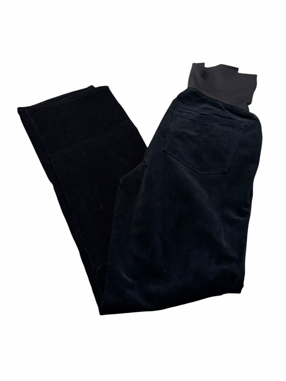 LOFT black maternity corduroy pants